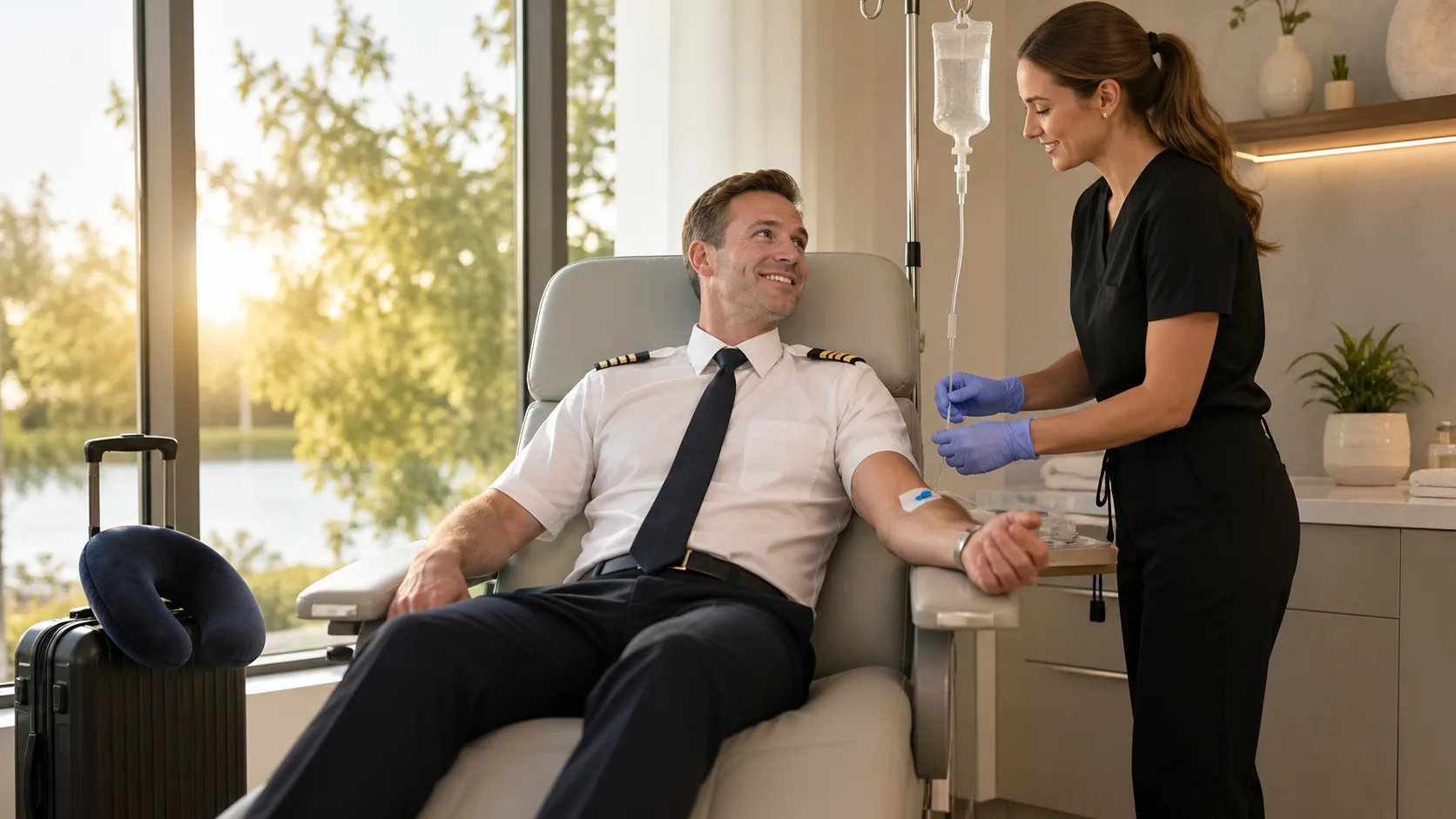 NAD Therapy in Maitland for Jet Lag and Shift-Work Fatigue: What to Expect